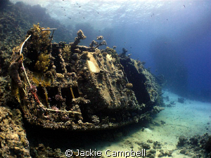 Wreck at small abu gallawa. by Jackie Campbell 